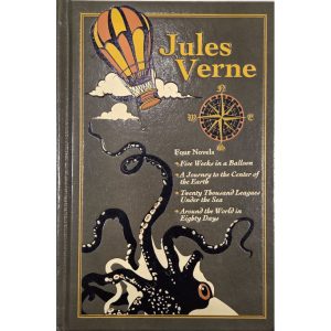 Jules Verne Four Novels - Five weeks in a balloon - A journey to the center of the Earth - Twenty thousand leagues under the sea - Around the world in eighty Days