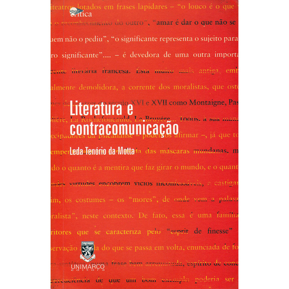 Literatura e Contracomunicação
