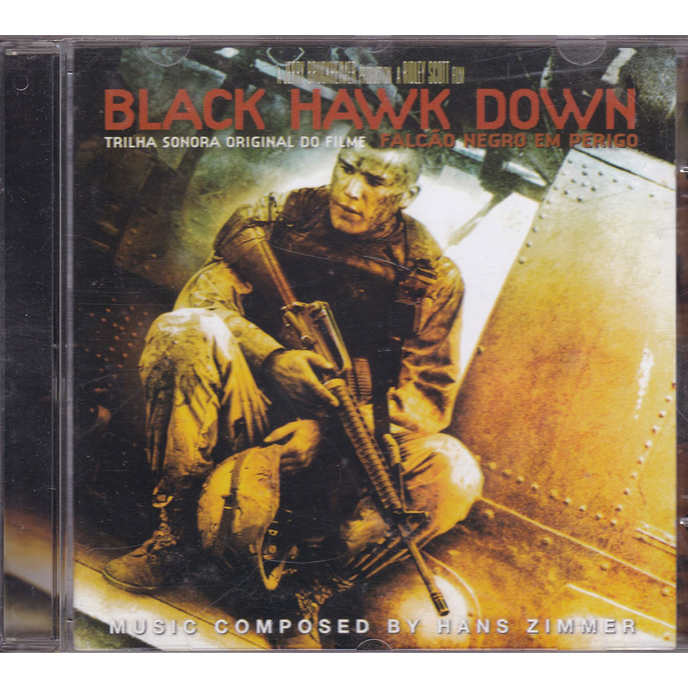 CD Black Hawk Down - Falcão Negro em Perigo - Trilha Sonora Original do Filme