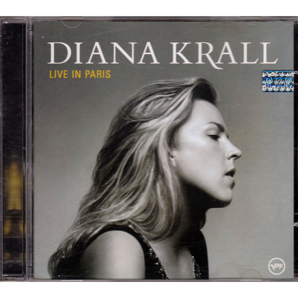 CD Diana Krall - Live in Paris