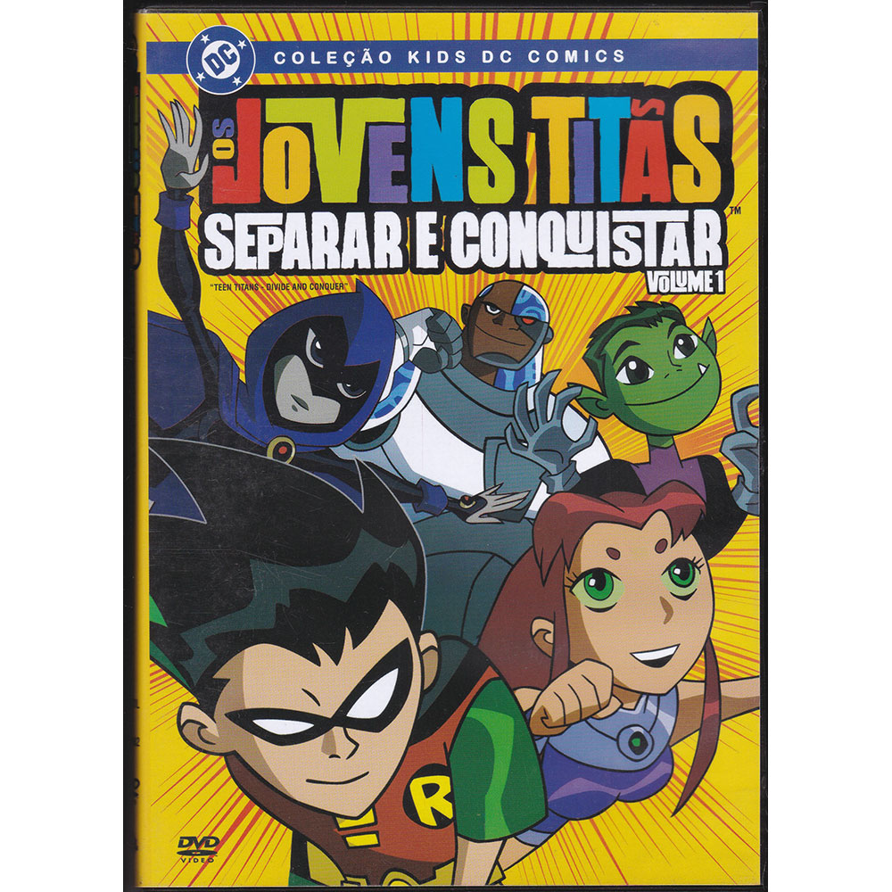 DVD Jovens Titãs - Separar e Conquistar - Volume 1