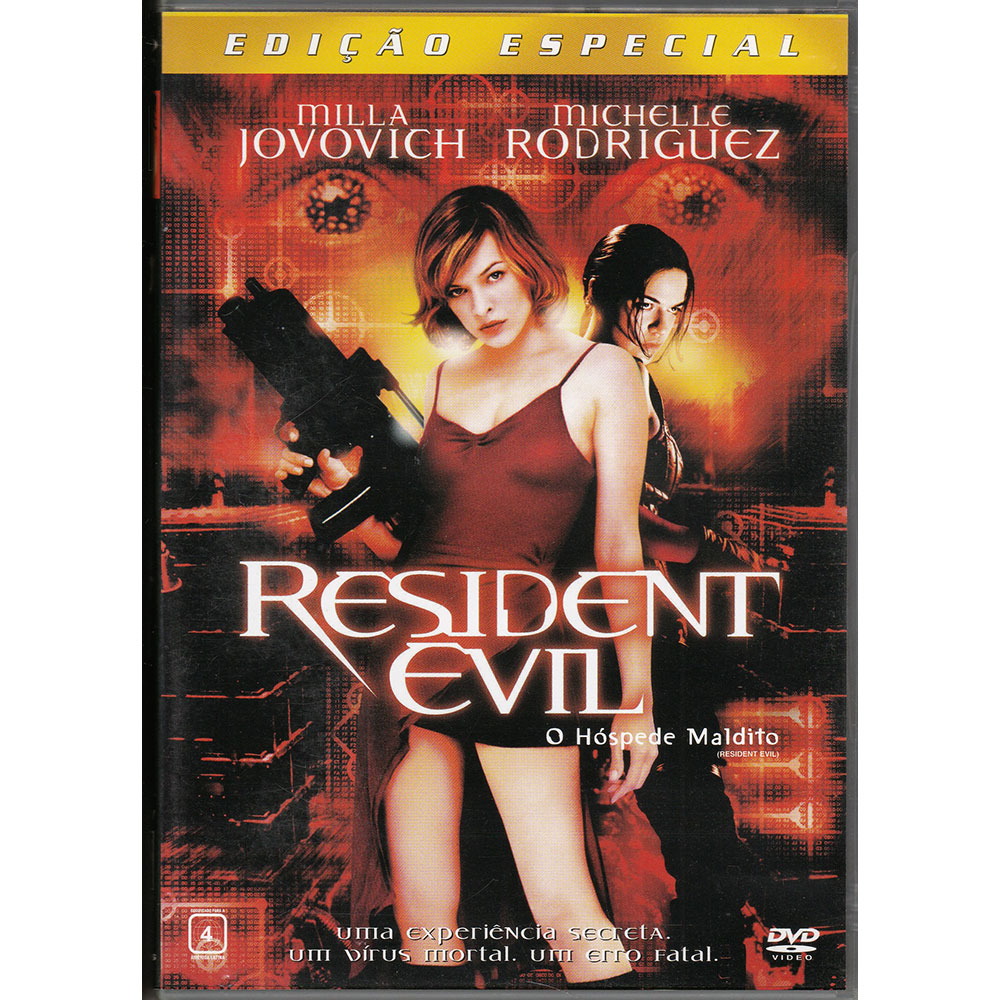 DVD Resident Evil - O hóspede maldito